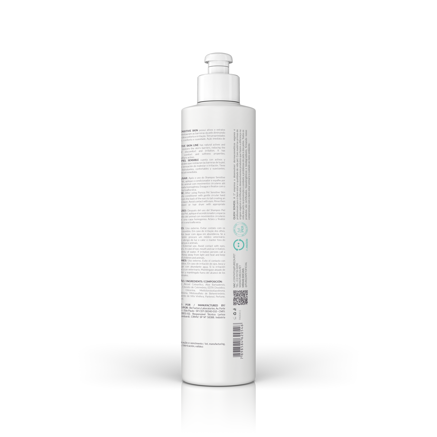 Hypoallergenic Conditioner Sensitive Skin 300ml